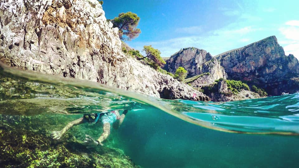 Snorkelin in Formia, Gaeta and Sperlonga